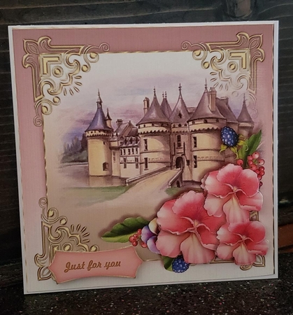 Mini Card  My Home is my castle by Angela Taylor