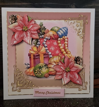 Mini Card  Christmas presents by Angela Taylor