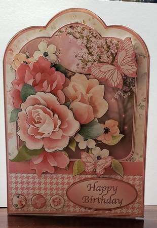 Butterfly Morning - Shaped Card Mini Kit by Angela Taylor