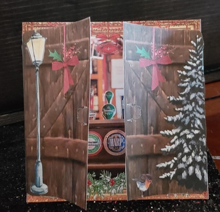 THROUGH THE CHRISTMAS PUB DOORS by Angela Taylor