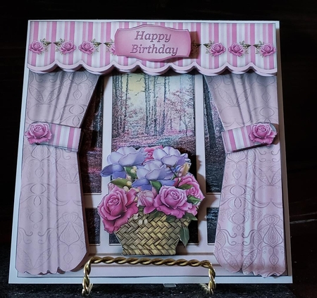 Woodland View - Through the Window Card Mini Kit by Angela Taylor
