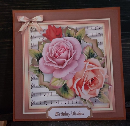 Beautiful Music and Love Roses  by Angela Taylor