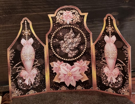 Christmas Diamond Dove Mini Kit by Angela Taylor