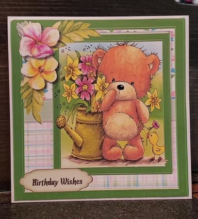 Springtime Bear  by Angela Taylor