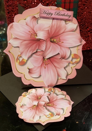 Beautiful Lily Logics Topper by Angela Taylor