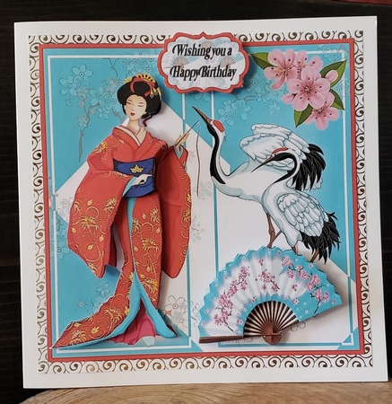 Oriental Beauty 2 by Angela Taylor