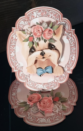 Yorkies Please Easel Kit-5 by Angela Taylor