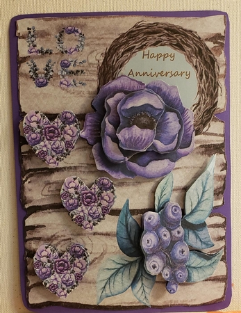 PURPLE ANNIVERSARY by Angela Taylor