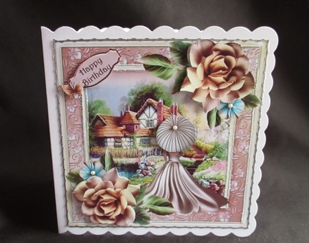 Summer Stroll Card Front by Angela Walker