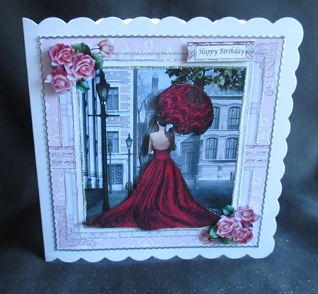 Lady in Red Mini Kit by Angela Walker