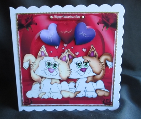 Lovely Dovey Cats by Angela Walker