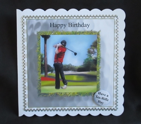 FATHERS DAY GOLF DAD GRANDAD by Angela Walker