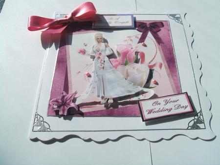 The Blushing Bride Quick Card by Angela Walker