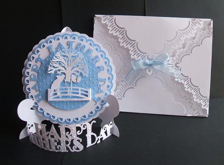 Fathers Day Golf Platestand & Box by Angela Walker