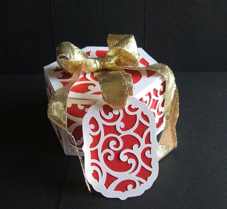 Filigree Design Set - Hexagon Box by Angela Walker