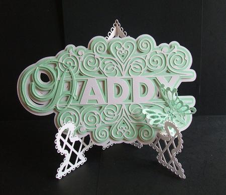Layered Split Daddy & Stand by Angela Walker