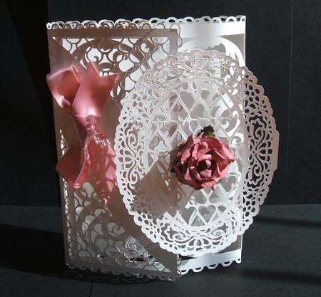 Fancy Buckle Fold Card by Angela Walker