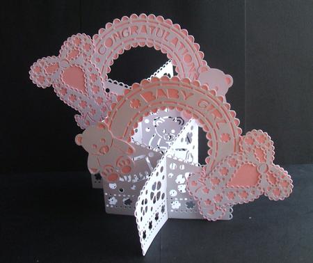 3D Cascade Cutting File - Baby by Angela Walker