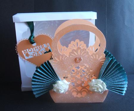 Mother's Day 3D Handbag & Box by Angela Walker