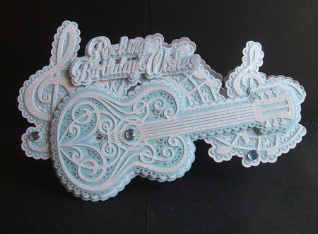Rocking Birthday Layered Topper by Angela Walker