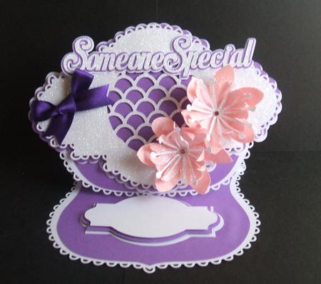 Lily Easel Card by Angela Walker