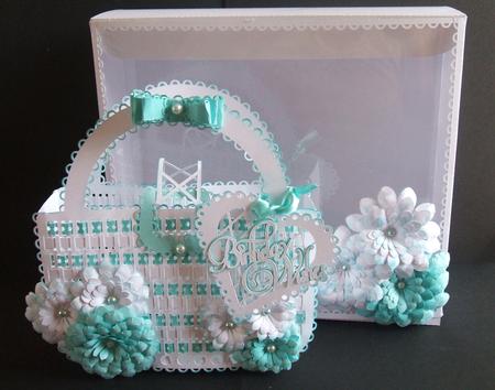 Woven Handbag & Box by Angela Walker