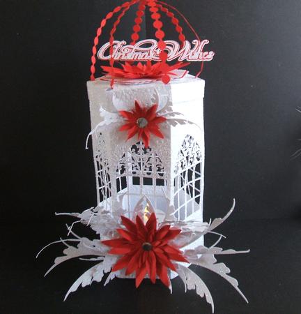 3D Christmas Lantern by Angela Walker