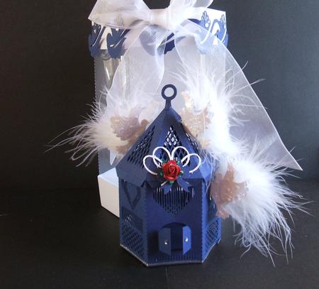 Wedding Dove House and Box by Angela Walker