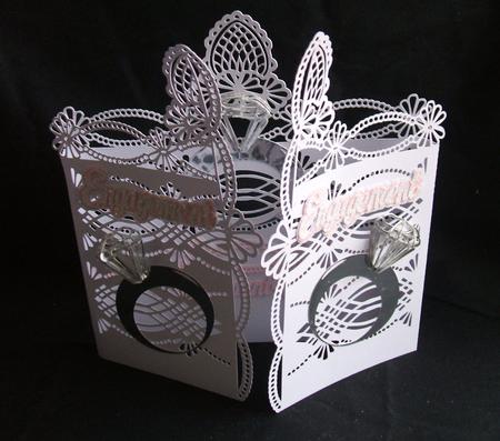 Engagement Door Card by Angela Walker