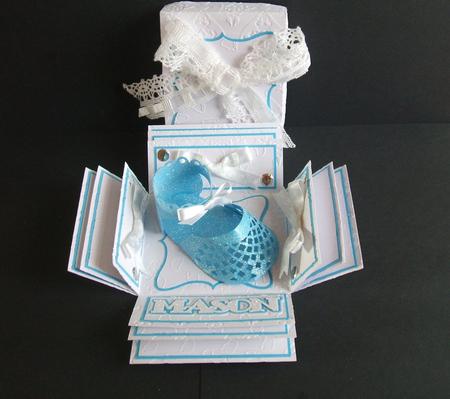 Babys Fancy Exploding Box by Angela Walker