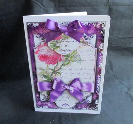 Victorian Flower Collection - Cabbage Rose by Angela Walker