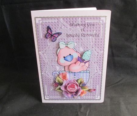 Tiny Tweets Tea and Roses by Angela Walker