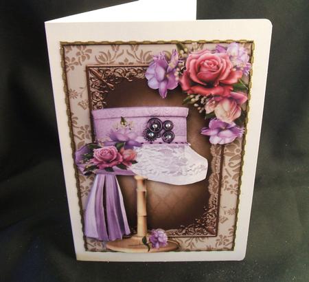 Steampunk Top Hat with Lace & Belle Roses by Angela Walker