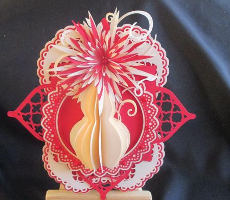 Fancy Stand Card & Box 3 by Angela Walker