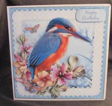 Kingfisher Birthday Mini Kit by Angela Walker