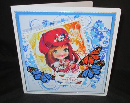 Butterfly Bliss Decoupage Mini Kit by Angela Walker