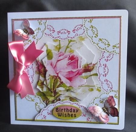 Cardtopper Flowers for the Heart 279 by Angela Walker