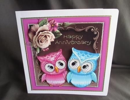 Mr & Mrs Owl Mini Kit by Angela Walker