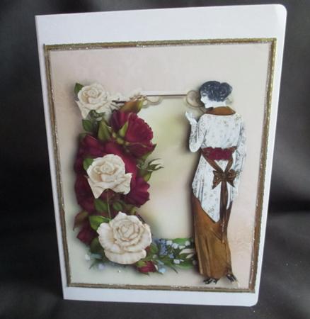 Stunning Lady in Brown by Angela Walker