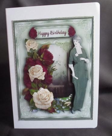 Stunning Lady in Green by Angela Walker