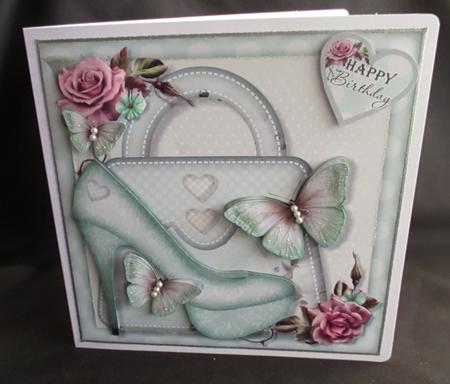 Green Shoes & Handbag Mini Kit by Angela Walker