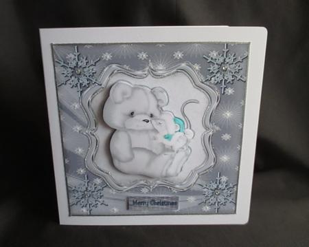 Baby's First Christmas Cute Mini Kit by Angela Walker