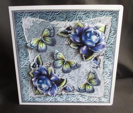 Roses, Butterflies & Lace Mini Kit by Angela Walker