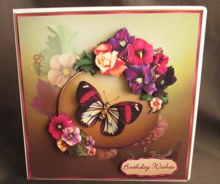 Summer in Bloom 8" Square Card Mini-kit by Angela Walker