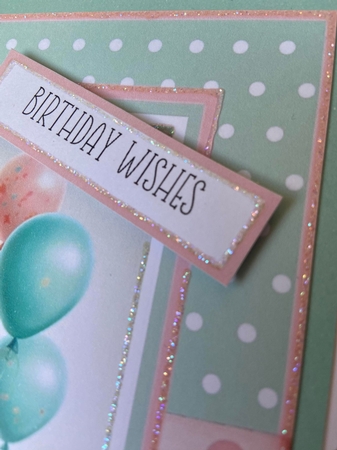 Birthday Giraffe 8x8 Inch Quick Cards Bumper Kit  by Angela White