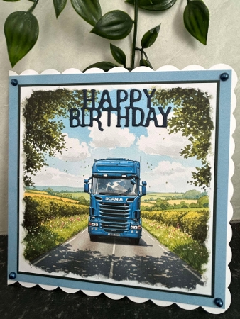 Scania Lorry by Angela White