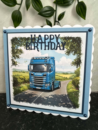 Scania Lorry by Angela White