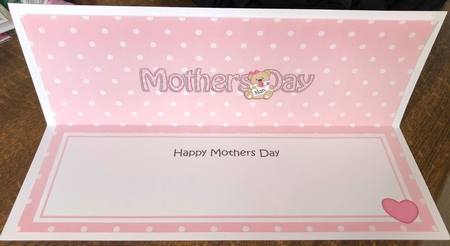 Large DL HAPPY MOTHERS DAY NAN insert by Angela White