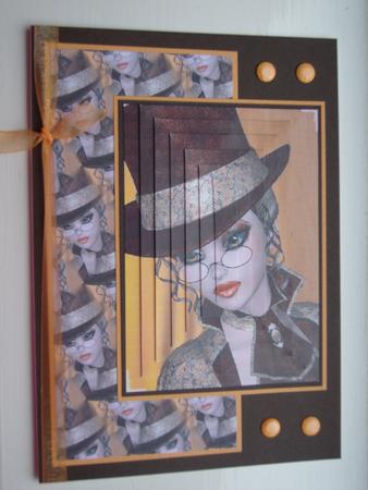 Just Dreaming A4 Card Front by Angela White