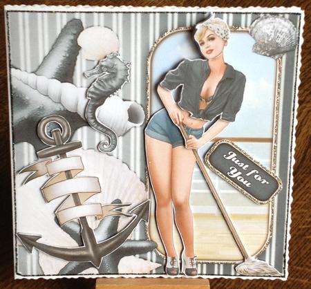 1950's Pin Up Girl Alice May Mini Kit (black) by Angela White